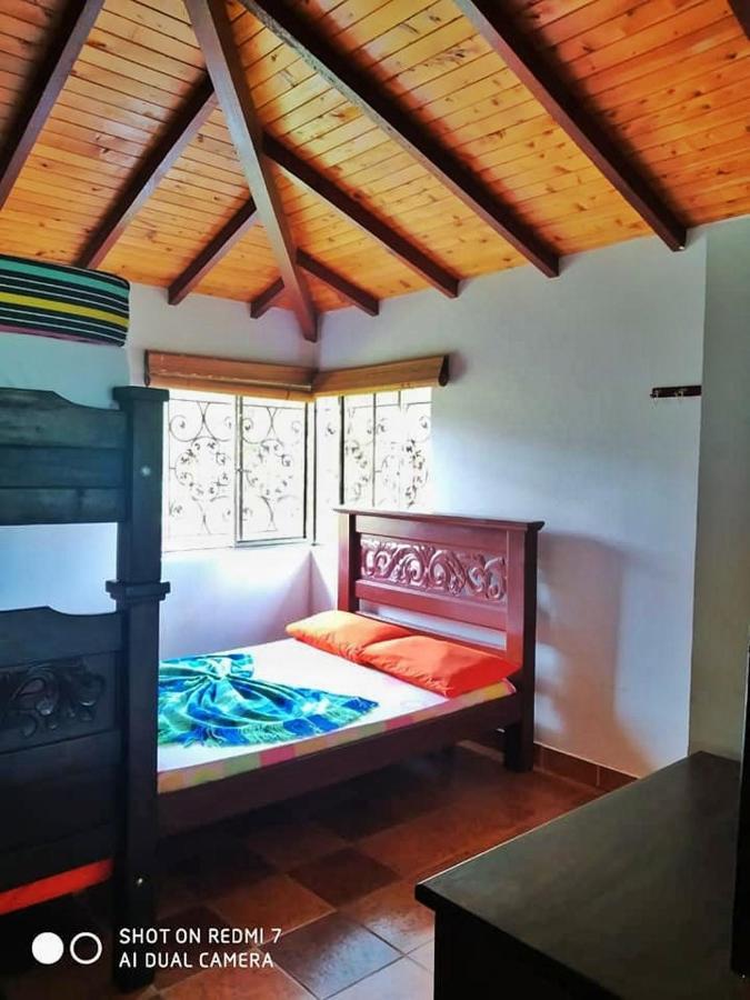 Casa Campestre Frente Acuarela -Mesa De Los Santos La Granja 외부 사진